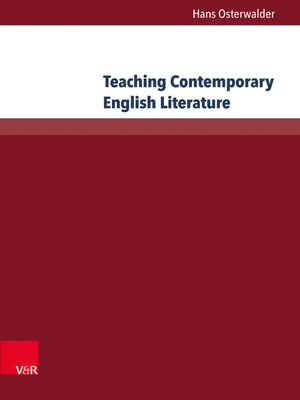 cover image of Teaching Contemporary English Literature